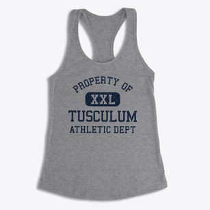 Tusculum Tennessee Athletic Dept Women's Racerback Tank