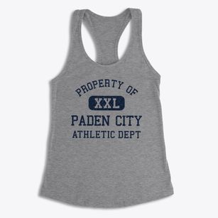 Paden City West Virginia Athletic Dept Women's Racerback Tank