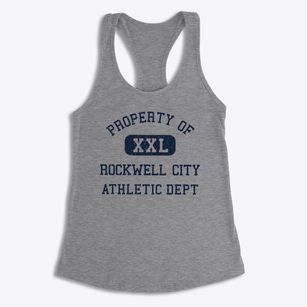 Rockwell City Iowa Athletic Dept Women's Racerback Tank