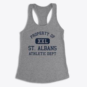 St. Albans Maine Athletic Dept Women's Racerback Tank