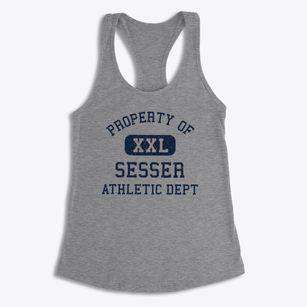 Sesser Illinois Athletic Dept Women's Racerback Tank
