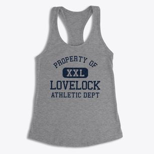 Lovelock Nevada Athletic Dept Women's Racerback Tank