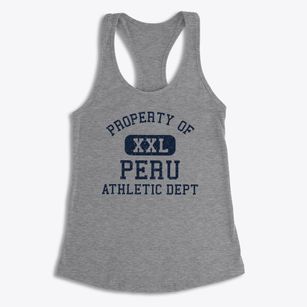 Peru Maine Athletic Dept Women's Racerback Tank