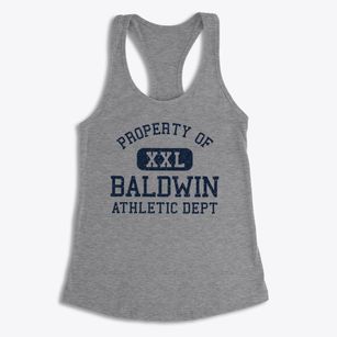 Baldwin Florida Athletic Dept Women's Racerback Tank
