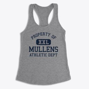 Mullens West Virginia Athletic Dept Women's Racerback Tank
