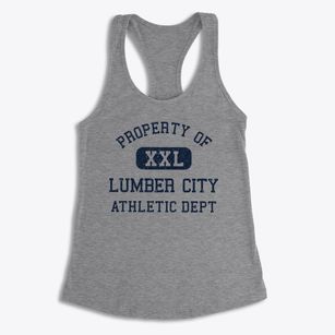 Lumber City Georgia Athletic Dept Women's Racerback Tank