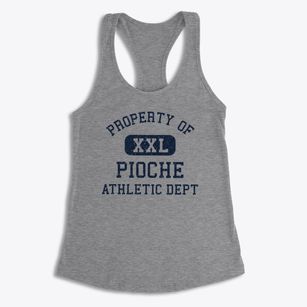 Pioche Nevada Athletic Dept Women's Racerback Tank