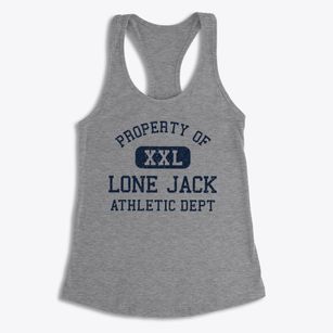 Lone Jack Missouri Athletic Dept Women's Racerback Tank