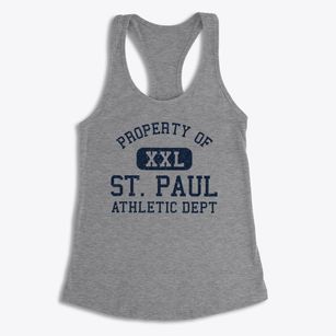 St. Paul Texas Athletic Dept Women's Racerback Tank