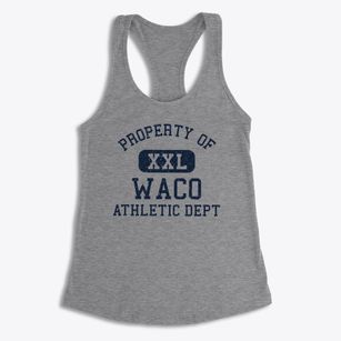 Waco Texas Athletic Dept Women's Racerback Tank