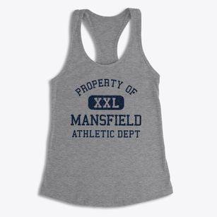 Mansfield Connecticut Athletic Dept Women's Racerback Tank