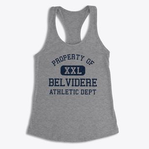 Belvidere Illinois Athletic Dept Women's Racerback Tank