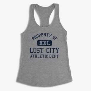 Lost City Oklahoma Athletic Dept Women's Racerback Tank