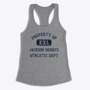 Jackson Heights North Carolina Athletic Dept Women's Racerback Tank