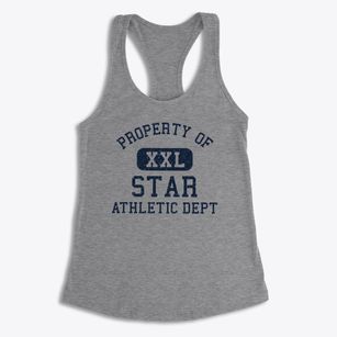 Star North Carolina Athletic Dept Women's Racerback Tank