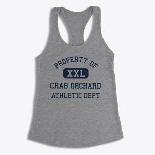 Crab Orchard Tennessee Athletic Dept Women's Racerback Tank