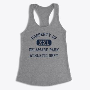 Delaware Park New Jersey Athletic Dept Women's Racerback Tank