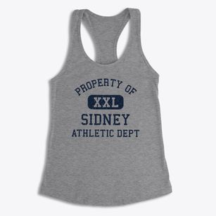 Sidney Ohio Athletic Dept Women's Racerback Tank