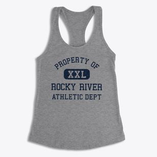 Rocky River Ohio Athletic Dept Women's Racerback Tank