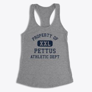 Pettus Texas Athletic Dept Women's Racerback Tank