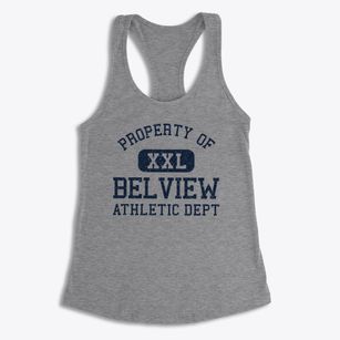 Belview Minnesota Athletic Dept Women's Racerback Tank