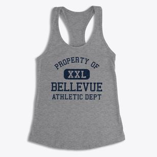 Bellevue Texas Athletic Dept Women's Racerback Tank