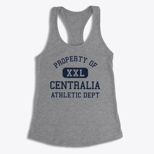 Centralia Washington Athletic Dept Women's Racerback Tank
