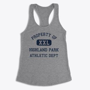 Highland Park Florida Athletic Dept Women's Racerback Tank