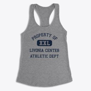 Livonia Center New York Athletic Dept Women's Racerback Tank
