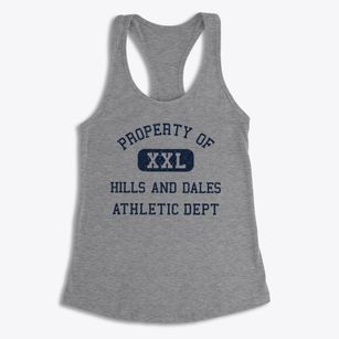 Hills And Dales Kentucky Athletic Dept Women's Racerback Tank