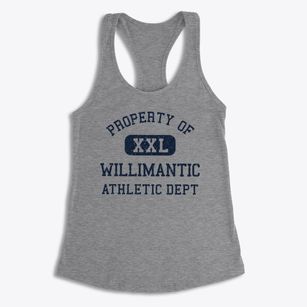 Willimantic Maine Athletic Dept Women's Racerback Tank