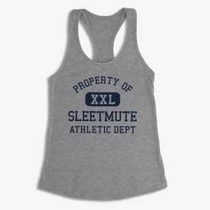 Sleetmute Alaska Athletic Dept Women's Racerback Tank