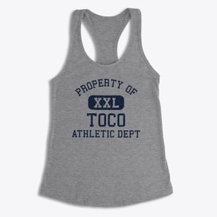 Toco Texas Athletic Dept Women's Racerback Tank