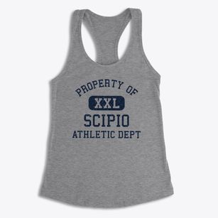 Scipio Indiana Athletic Dept Women's Racerback Tank