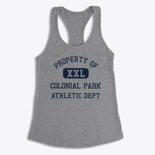 Colonial Park Pennsylvania Athletic Dept Women's Racerback Tank