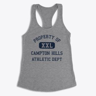 Campton Hills Illinois Athletic Dept Women's Racerback Tank