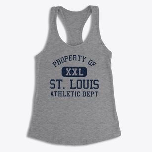 St. Louis Michigan Athletic Dept Women's Racerback Tank