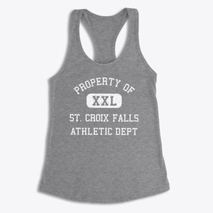 St. Croix Falls Wisconsin Athletic Dept Women's Racerback Tank