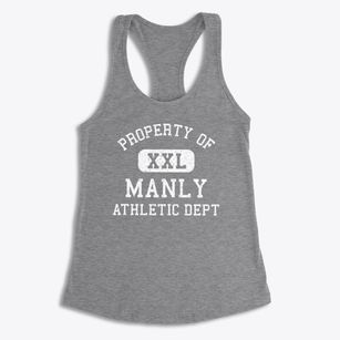 Manly Iowa Athletic Dept Women's Racerback Tank