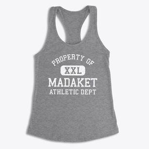 Madaket Massachusetts Athletic Dept Women's Racerback Tank