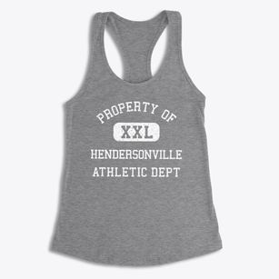 Hendersonville North Carolina Athletic Dept Women's Racerback Tank