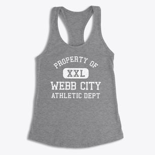 Webb City Missouri Athletic Dept Women's Racerback Tank