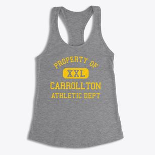 Carrollton Illinois Athletic Dept Women's Racerback Tank