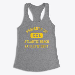 Atlantic Beach North Carolina Athletic Dept Women's Racerback Tank