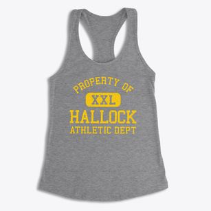 Hallock Minnesota Athletic Dept Women's Racerback Tank