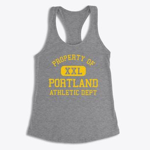 Portland Texas Athletic Dept Women's Racerback Tank