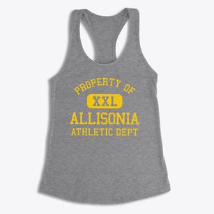Allisonia Virginia Athletic Dept Women's Racerback Tank