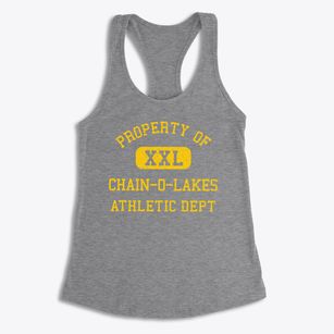 Chain-o-lakes Missouri Athletic Dept Women's Racerback Tank