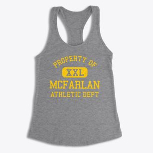 Mcfarlan North Carolina Athletic Dept Women's Racerback Tank