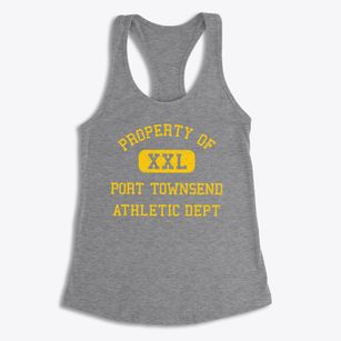 Port Townsend Washington Athletic Dept Women's Racerback Tank